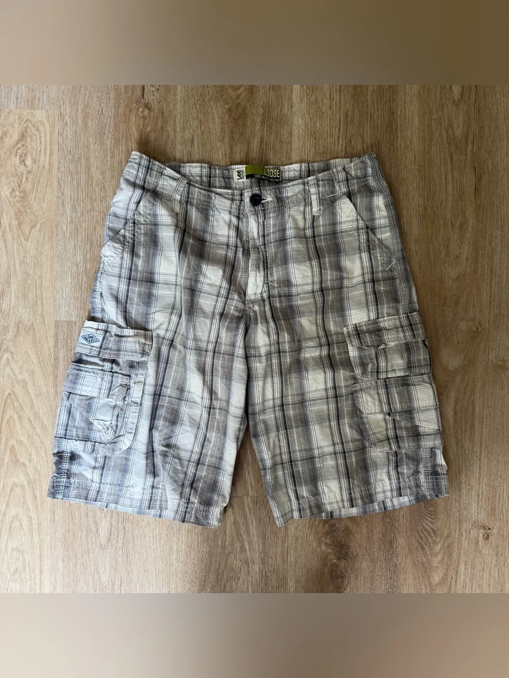Vintage plaid shorts